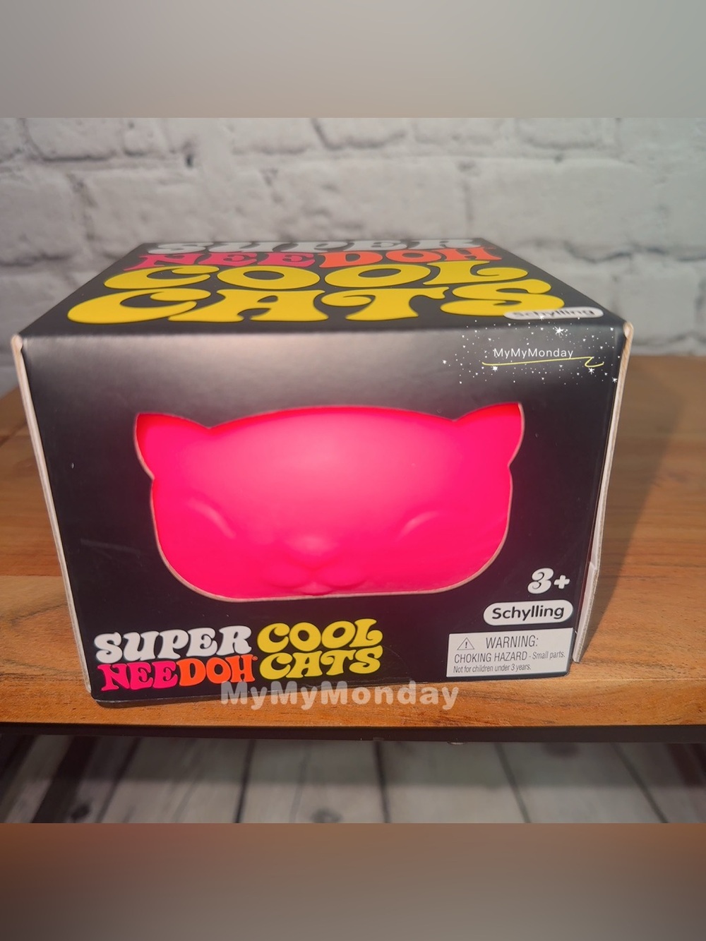 NeeDoh Super Cool Cats Pink